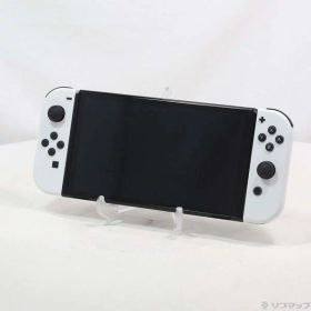 【中古】Nintendo(任天堂) Nintendo Switch 有機ELモデル Joy-Con(L)／(R) ホワイト 【295-ud】