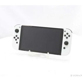 【中古】Nintendo(任天堂) Nintendo Switch 有機ELモデル Joy-Con(L)／(R) ホワイト 【295-ud】