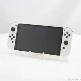 【中古】Nintendo(任天堂) Nintendo Switch 有機ELモデル Joy-Con(L)／(R) ホワイト 【276-ud】