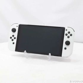 【中古】Nintendo(任天堂) Nintendo Switch 有機ELモデル Joy-Con(L)／(R) ホワイト 【269-ud】