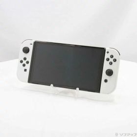 【中古】Nintendo(任天堂) Nintendo Switch 有機ELモデル Joy-Con(L)／(R) ホワイト 【269-ud】