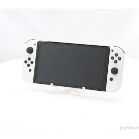 【中古】Nintendo(任天堂) Nintendo Switch 有機ELモデル Joy-Con(L)／(R) ホワイト 【295-ud】