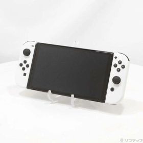【中古】Nintendo(任天堂) Nintendo Switch 有機ELモデル Joy-Con(L)／(R) ホワイト 【295-ud】