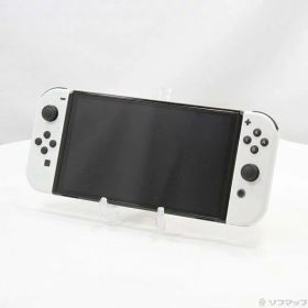【中古】Nintendo(任天堂) Nintendo Switch 有機ELモデル Joy-Con(L)／(R) ホワイト 【276-ud】