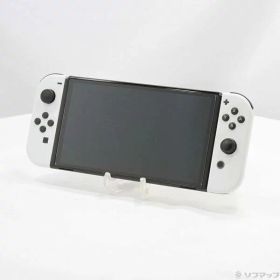 【中古】Nintendo(任天堂) Nintendo Switch 有機ELモデル Joy-Con(L)／(R) ホワイト 【276-ud】