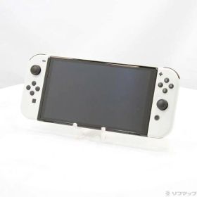 【中古】Nintendo(任天堂) Nintendo Switch 有機ELモデル Joy-Con(L)／(R) ホワイト 【276-ud】