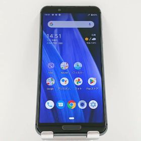 AQUOS sense3 lite SH-RM12 Rakuten ブラック 送料無料 本体 c16174 【中古】