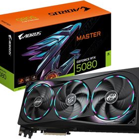 【新品】【即納】【代引き不可】 GIGABYTE NVIDIA Geforce RTX5080 搭載 グラフィックボード GDDR7 16GB ギガバイト GV-N5080AORUS M-16GD