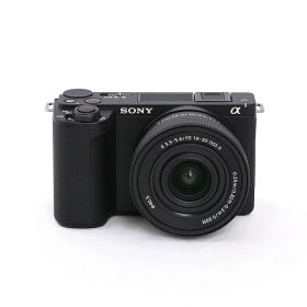 【中古】 (ソニー) SONY VLOGCAM ZV-E10M2K パワーズームキット ブラック【中古カメラ デジタル一眼】 ランク：AB
