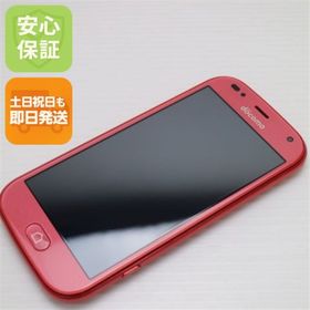 フジツウ(富士通)の新品同様 F-42A らくらくスマートフォン ピンク M555(スマートフォン本体)