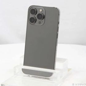 ソフマップ 〔中古品〕 iPhone13 Pro 128GB グラファイト MLUE3J／A SIMフリー 〔ネットワーク利用制限▲〕【258】