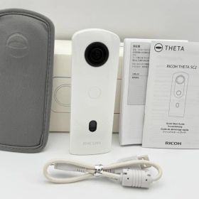 【美品】RICOH THETA SC2 ホワイト リコー シータ 360度カメラ