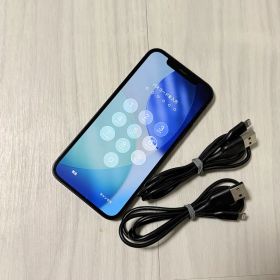 iPhone 12 ブラック 128GB SIMフリー 本体 ケーブル付き