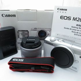 キヤノン Canon ミラーレス一眼（レンズキット） EOS M200 EF-M15-45 IS STM レンズキット 【中古】