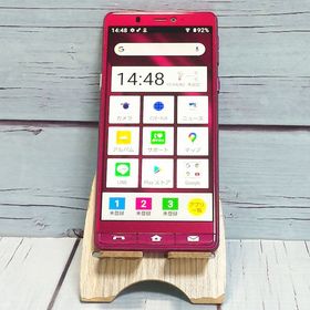 Softbank A001SH ワインレッド シンプルスマホ5 794