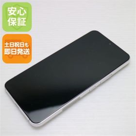 サムスン(SAMSUNG)の新品同様 Galaxy S22 SC-51C ファントムホワイト M555(スマートフォン本体)