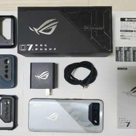 【美品・国内版】ROG Phone 7 12GB/256GB ストームホワイト