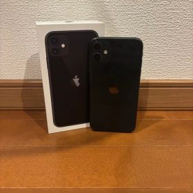 Apple iPhone 11 ブラック 本体とケース