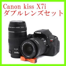 初心オススメ⭐️Canon EOS Kiss X7i ダブルレンズセット