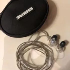Shure se215-cl-a 有線イヤホン 透明クリア