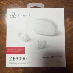 【ジャンク扱い・未使用】final ZE3000 ワイヤレスイヤホン ホワイト