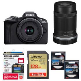 [新品]【お買い得セット】Canon キヤノン EOS R50 ダブルズームキット ブラック