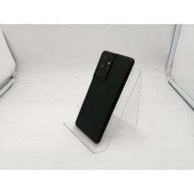 【中古】SAMSUNG docomo 【SIMロック解除済み】 Galaxy S21 Ultra 5G ファントムブラック 12GB 256GB SC-52B【なんば】保証期間１ヶ月【ランクB】