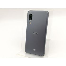 【中古】SHARP au 【SIMロック解除済み】 AQUOS sense3 ブラック 4GB 64GB SHV45【大阪本店】保証期間１ヶ月【ランクB】