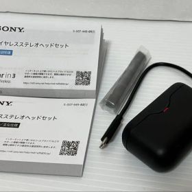 【中古】SONY ソニー ワイヤレスステレオヘッドセット WF-H800 黒