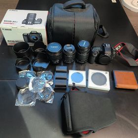 キヤノン(Canon)の美品キャノンCanon EOS80D 付属品多数(デジタル一眼)