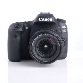 キヤノン(Canon)の【中古】(キヤノン) Canon EOS 80D/EF-S18-55 IS STM レンズキツト(コンパクトデジタルカメラ)