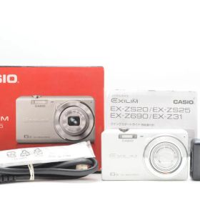 CASIO EXILIM EX-ZS25 ホワイト コンパクトデジタルカメラ