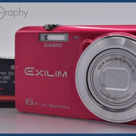 ★極上美品★ カシオ CASIO EXILIM EX-ZS25 6x バッテリー付属 ★完動★同梱無料 #yk5695