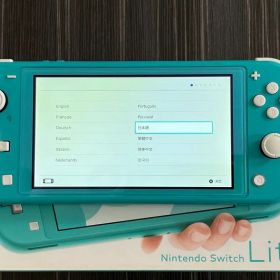 Nintendo switch ライト 本体 ターコイズ