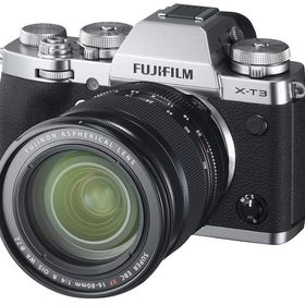 【中古】FUJIFILM フジフイルム X-T3 XF16-80mmレンズキット シルバー