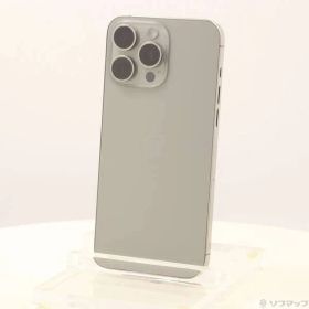 ソフマップ 〔中古品〕 iPhone15 Pro Max 1TB ナチュラルチタニウム MU713J／A SIMフリー【349】