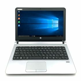 【持ち運びに便利】【スタイリッシュノート】【小型】【軽量】 HP ProBook 430 G3 第6世代 Celeron 3855U/1.60GHz 16GB SSD120GB Windows10 64bit WPSOffice 13.3インチ HD カメラ 無線LAN 中古パソコン モバイルノート ノートパソコン PC Notebook 【中古】(ノートPC)