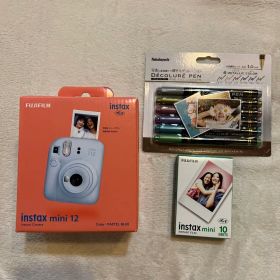 FUJIFILM instax mini 12 パステルブルー 本体
