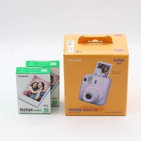 【instax mini フィルム 2箱付】FUJIFILM instax mini12 チェキ カメラ ライラックパープル 【送料込み・即日発送】