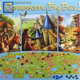 【中古】ボードゲーム カルカソンヌ： ビッグボックス 6 ドイツ語版 (Carcassonne Big Box 6)
