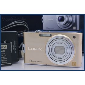 ★極上美品★ パナソニック Panasonic LUMIX DMC-FX66 元箱、バッテリー、充電器、取扱説明書付属 ★完動★同梱可 #am616(コンパクトデジタルカメラ)