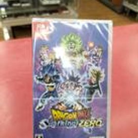 SWITCHソフト 【未開封】ドラゴンボール ドラゴンボール SPARKING! ZERO ンターテインメント