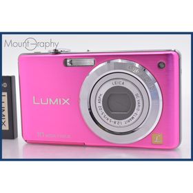 パナソニック Panasonic LUMIX DMC-FS7 4x バッテリー付属 ★完動★同梱可 #mj6361(コンパクトデジタルカメラ)