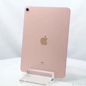 【中古】Apple(アップル) iPad Air 第4世代 64GB ローズゴールド MYFP2J／A Wi-Fi 【377-ud】