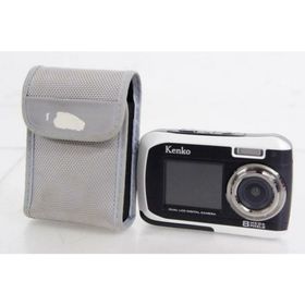 【中古】Kenkoケンコー 防水デュアルモニターデジタルカメラ DSC880DW(コンパクトデジタルカメラ)