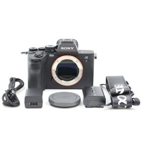 ■シャッター数1181枚！新品同様■ SONY α7IV ボディ ミラーレス一眼カメラ ブラック ILCE-7M4 ソニー