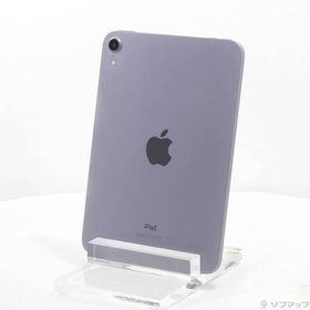 〔中古〕Apple(アップル) iPad mini 第6世代 64GB パープル MK7R3J／A Wi-Fi〔276-ud〕