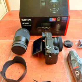 SONY α6400 16-50 OSS II と Sigma 16 1.4