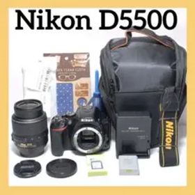 ✨一眼レフデビューに✨Nikon D5500✨シングルレンズ✨高画質✨おまけ多数