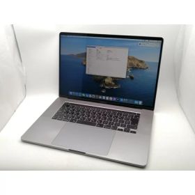 【中古】Apple MacBook Pro 16インチ Corei7:2.6GHz 512GB スペースグレイ MVVJ2J/A (Late 2019)【千葉】保証期間1ヶ月【ランクC】